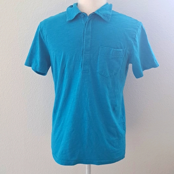 A/X Armani Exchange Blue Polo Shirt size Small - Picture 1 of 6